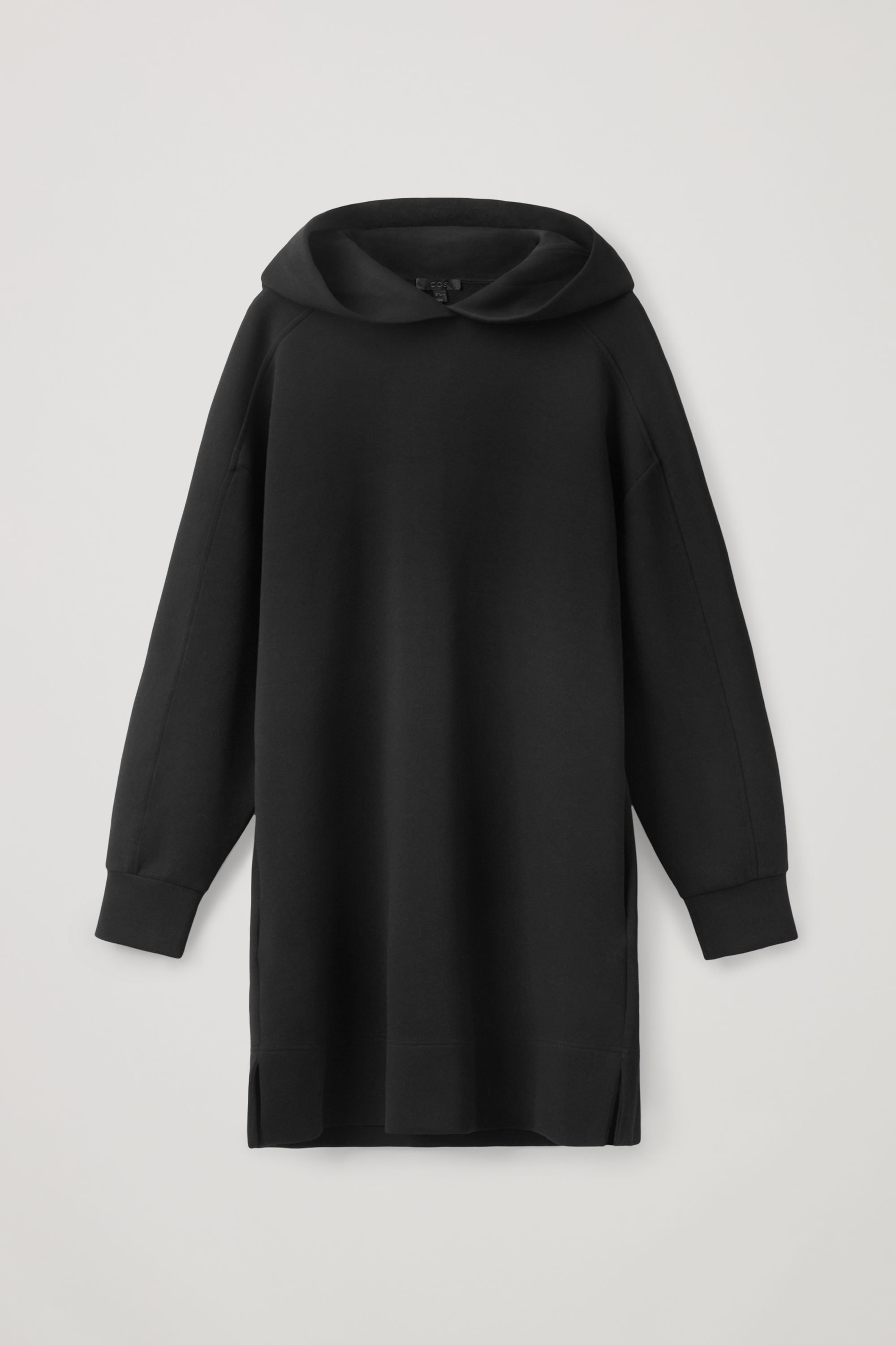 cos hooded sweatshirt dress