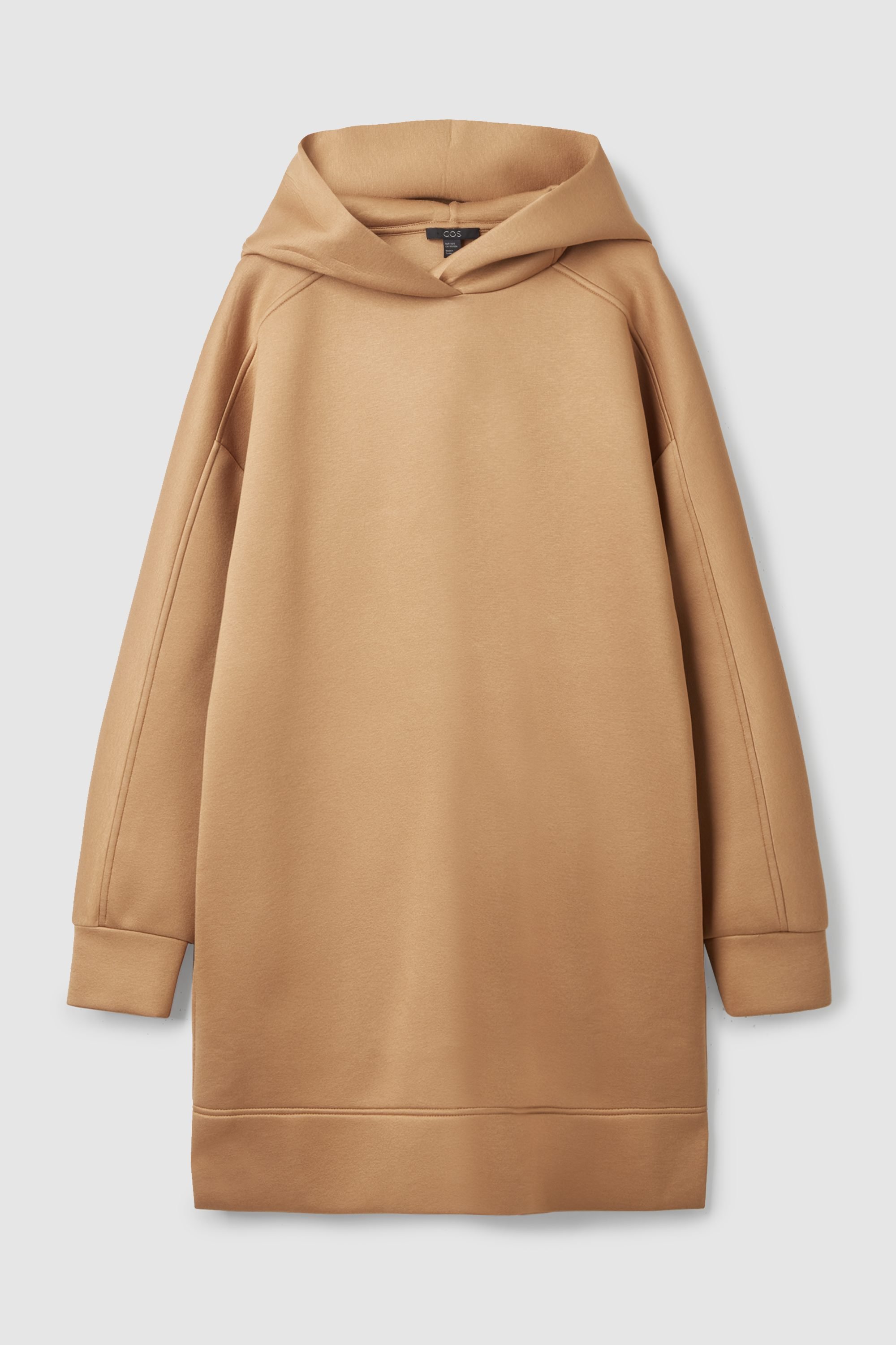 cos hooded sweatshirt dress